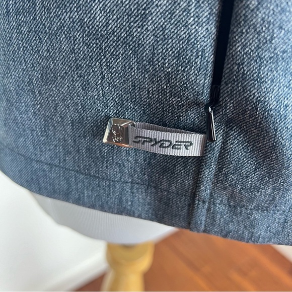 Spyder Ski Outdoor Gray Zip Up Jacket Size S - Picture 2 of 6